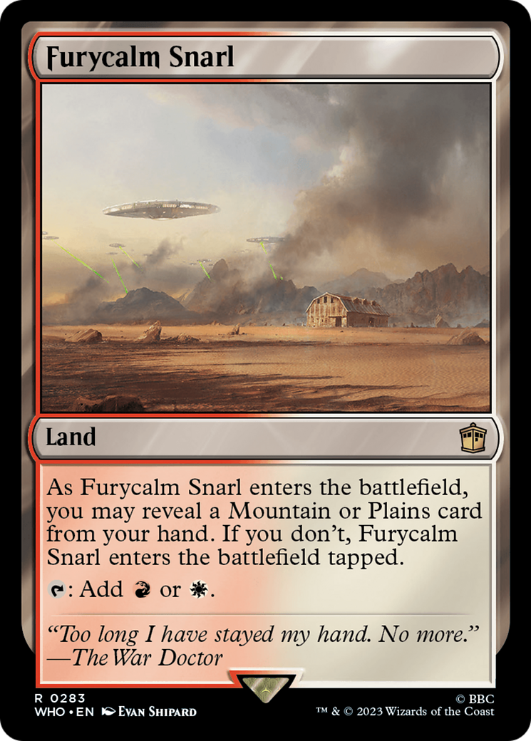 Furycalm Snarl (WHO-283) - Doctor Who [Rare]