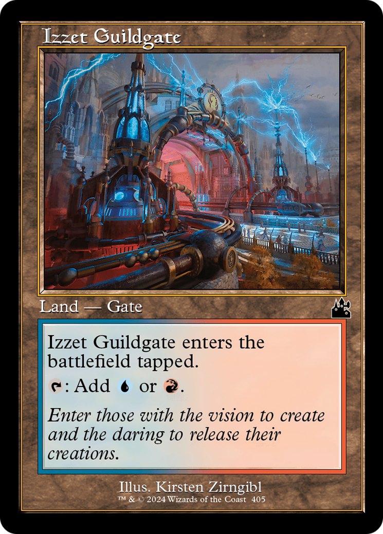 Izzet Guildgate (RVR-405) - Ravnica Remastered [Common]