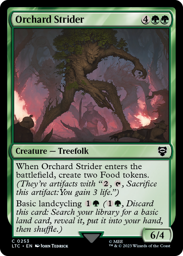 Orchard Strider (LTC-253) - Tales of Middle-earth Commander [Common]