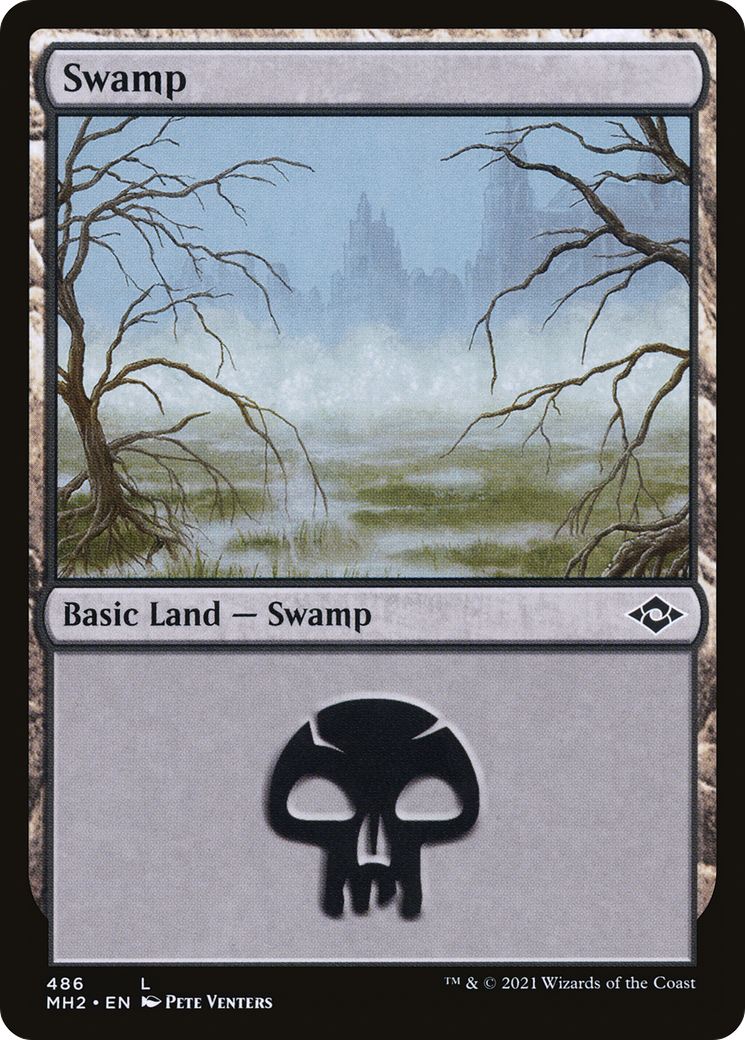 Swamp (MH2-486) - Modern Horizons 2 Foil [Common]