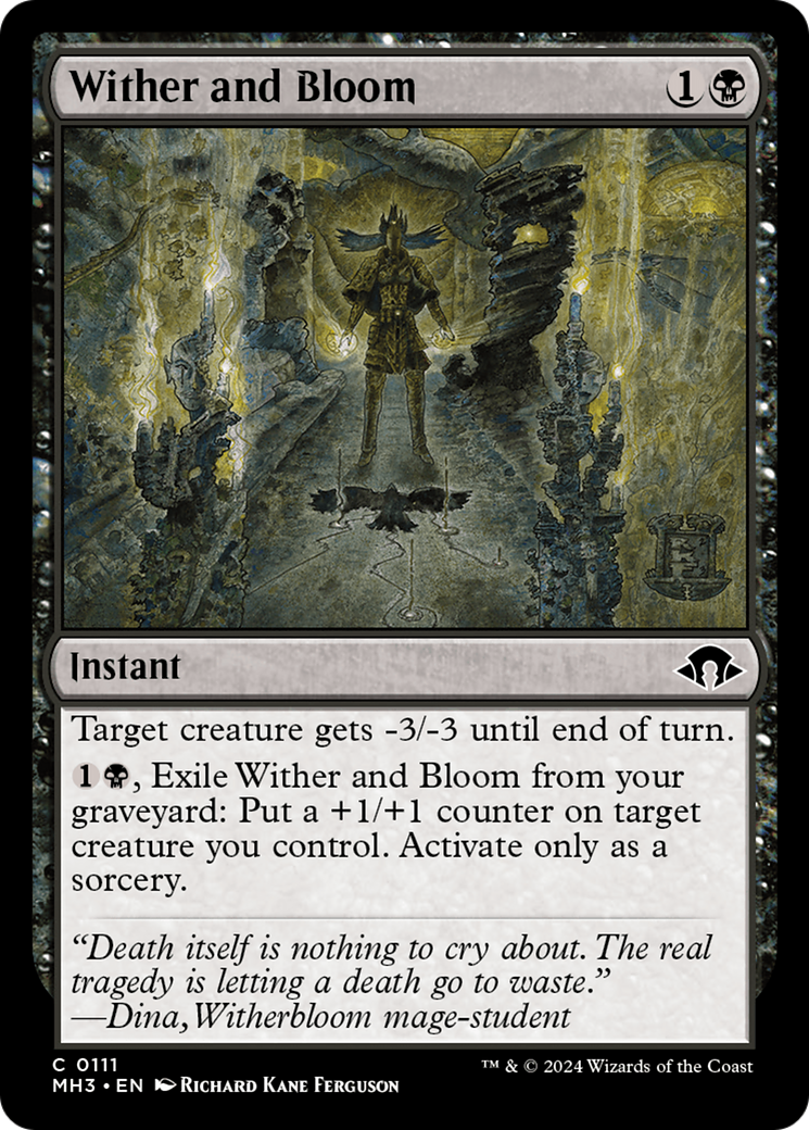 Wither and Bloom (MH3-111) - Modern Horizons 3 Foil [Common]