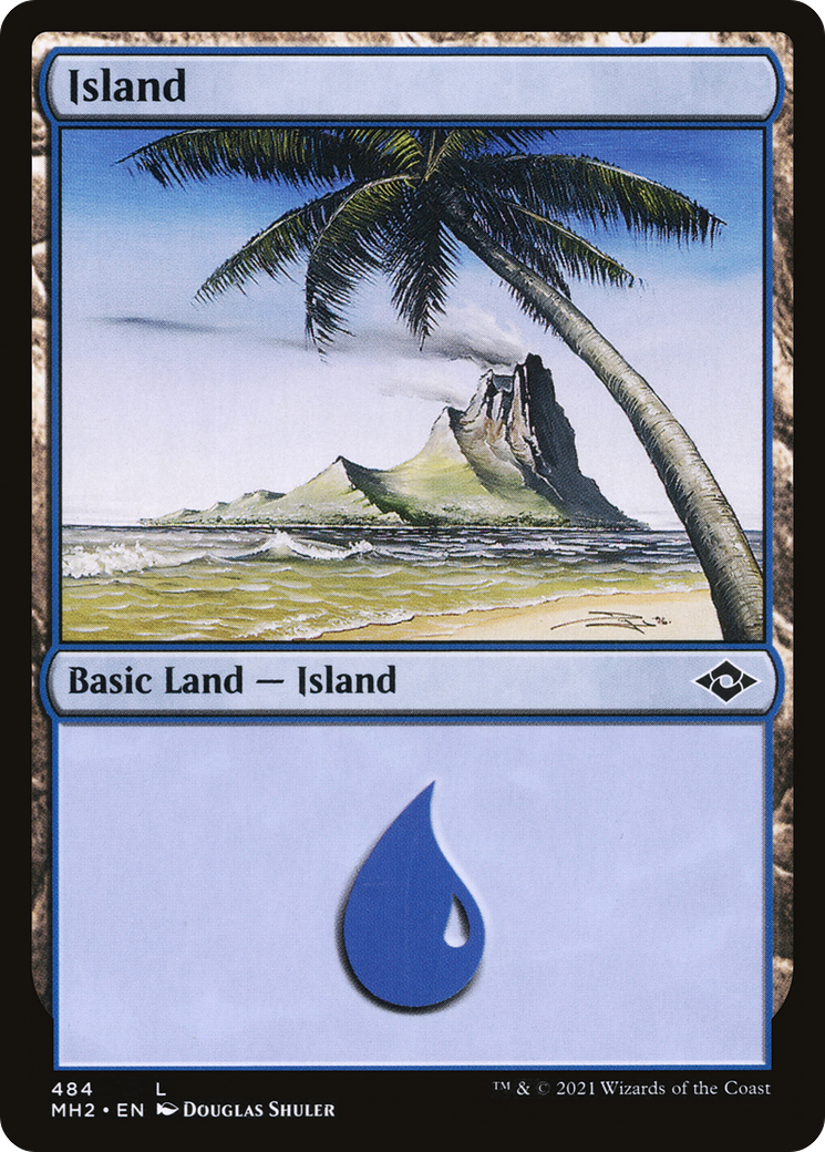 Island (MH2-484) - Modern Horizons 2 Foil [Common]