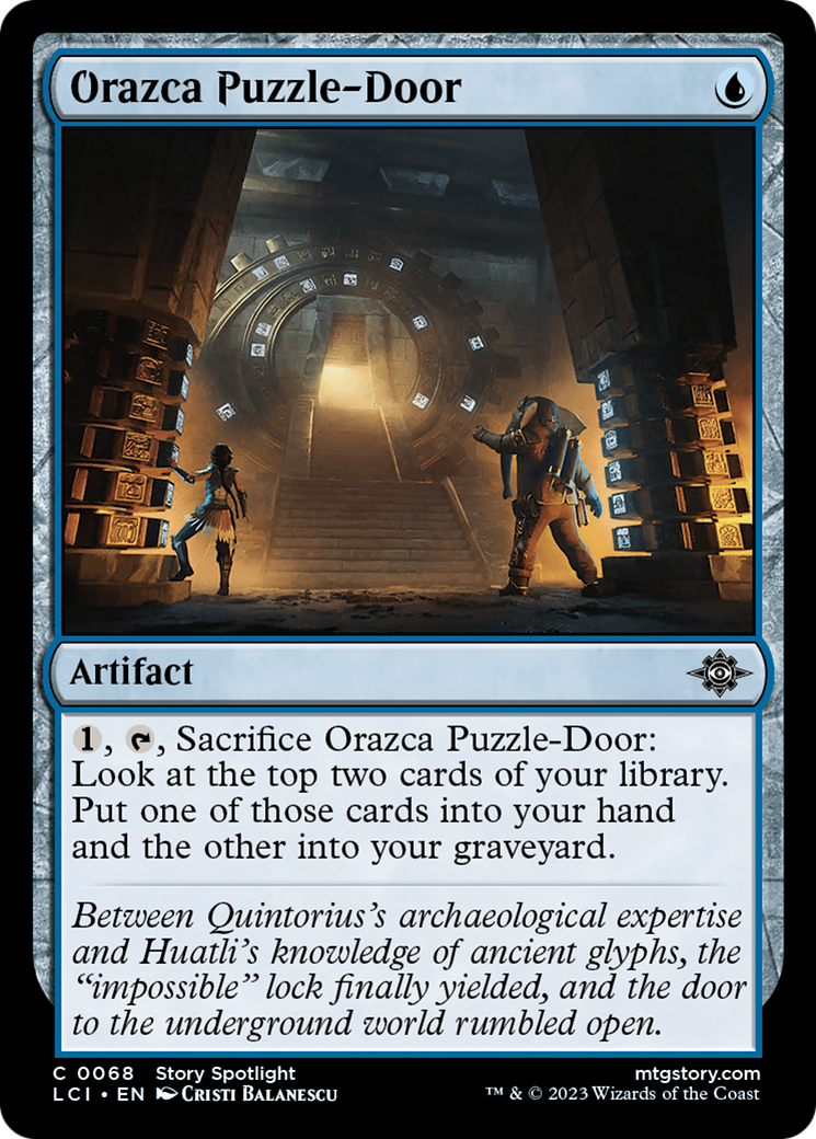 Orazca Puzzle-Door (LCI-068) - The Lost Caverns of Ixalan [Common]