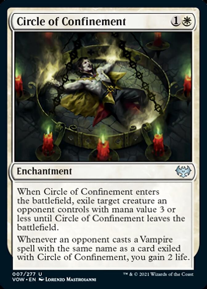 Circle of Confinement (VOW-007) - Innistrad: Crimson Vow [Uncommon]