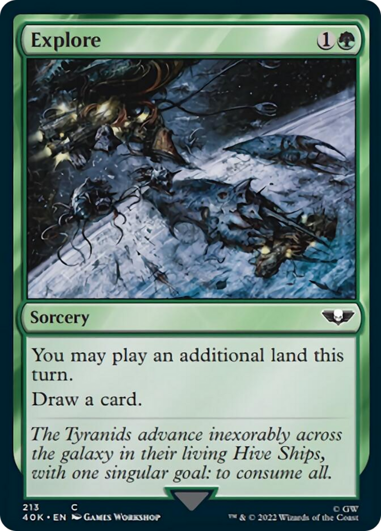 Explore (40K-213) - Warhammer 40,000 Commander [Common]