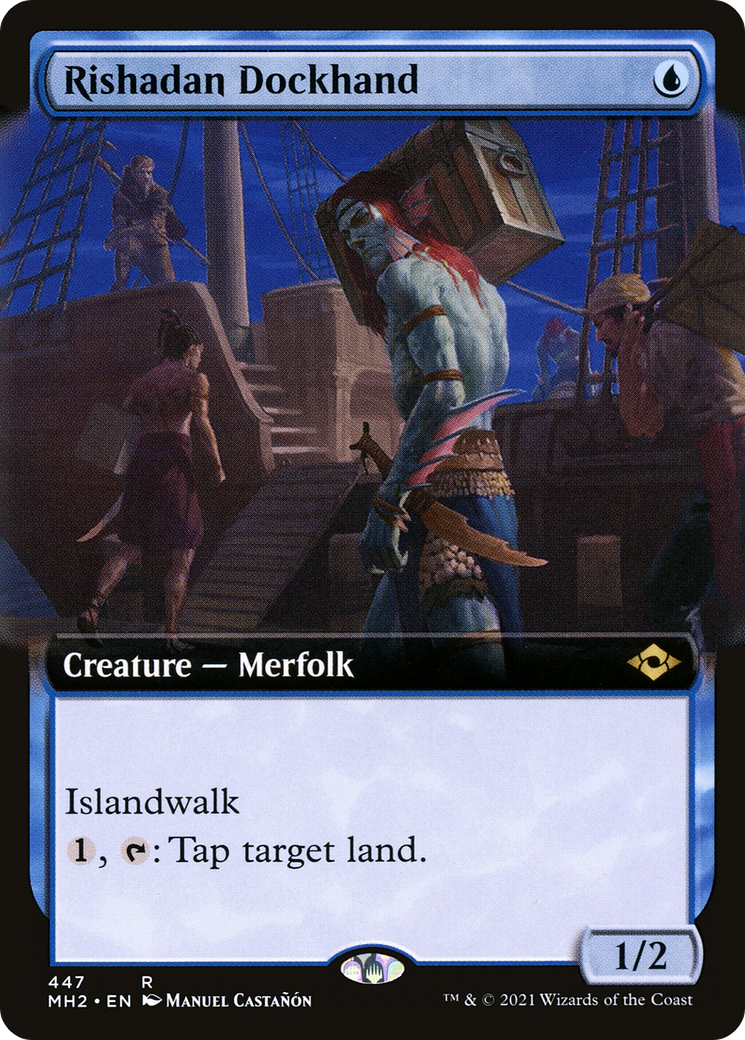 Rishadan Dockhand (MH2-447) - Modern Horizons 2: (Extended Art) [Rare]
