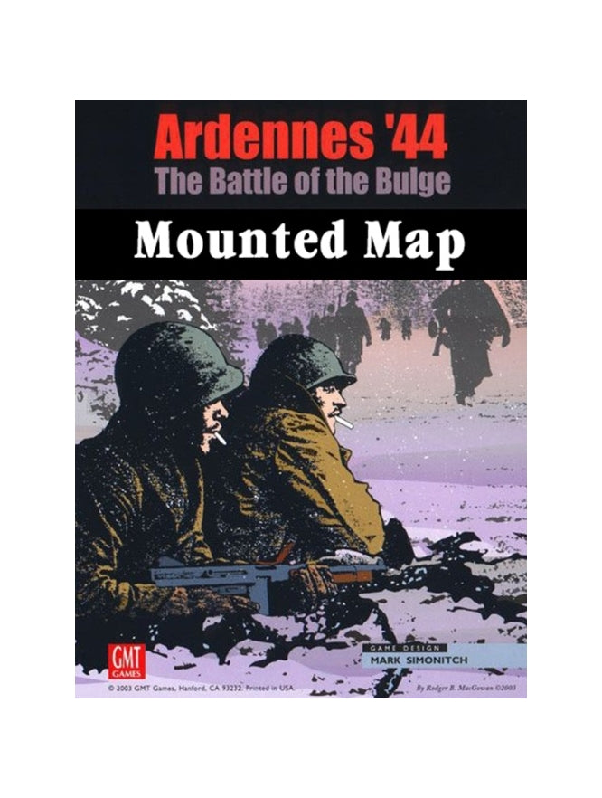 Ardennes '44 (4th Edition) Mounted Maps *PRE-ORDER*