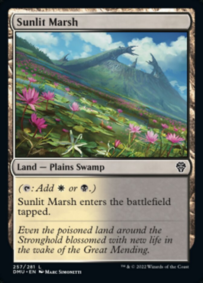 Sunlit Marsh (DMU-257) - Dominaria United [Common]