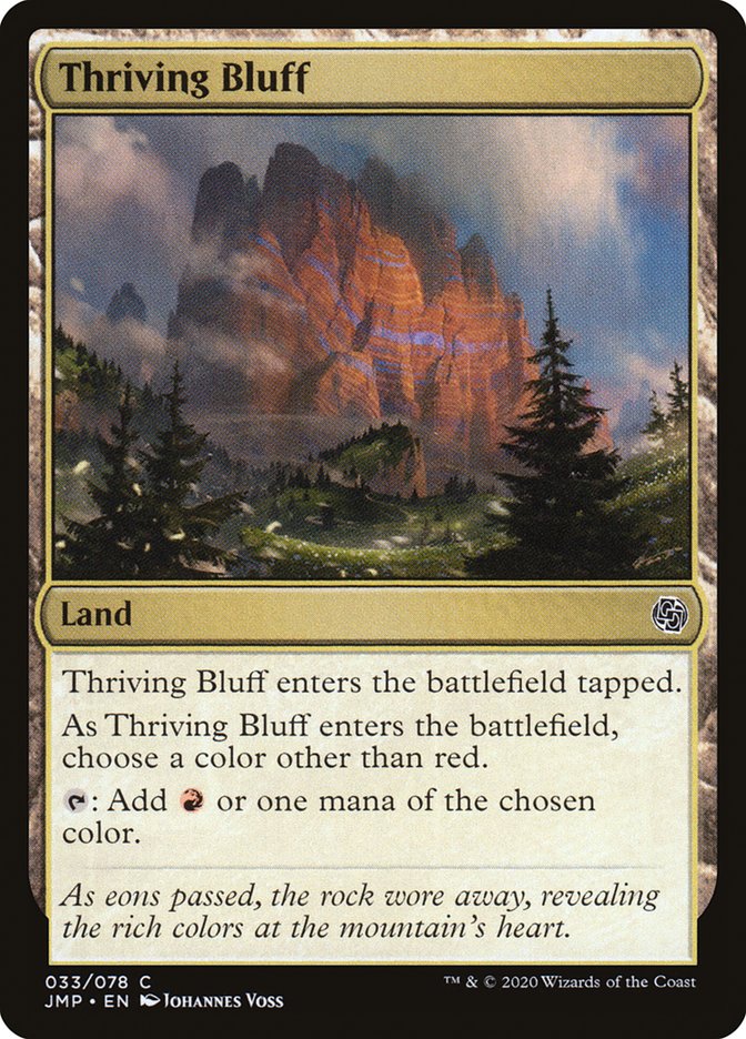Thriving Bluff (JMP-033) - Jumpstart [Common]