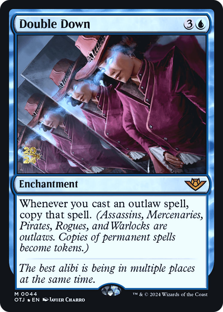 Double Down (POTJ-44S) - Outlaws of Thunder Junction Promos Foil [Mythic]