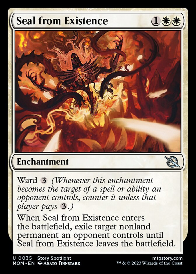 Seal from Existence (MOM-035) - March of the Machine [Uncommon]