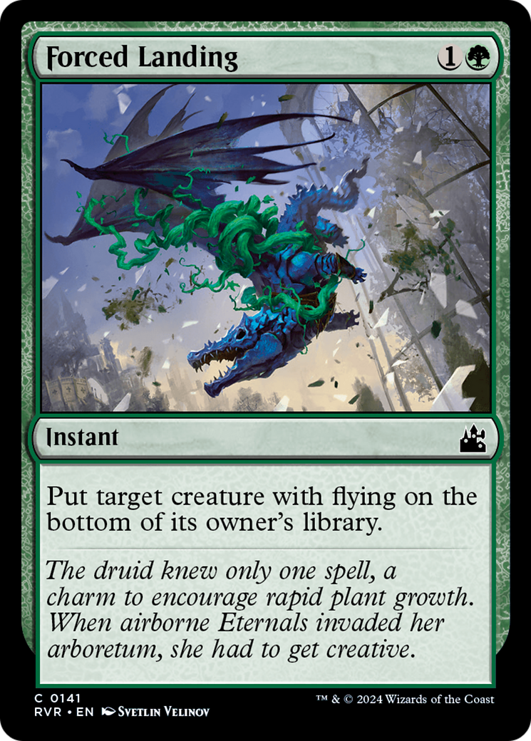 Forced Landing (RVR-141) - Ravnica Remastered [Common]