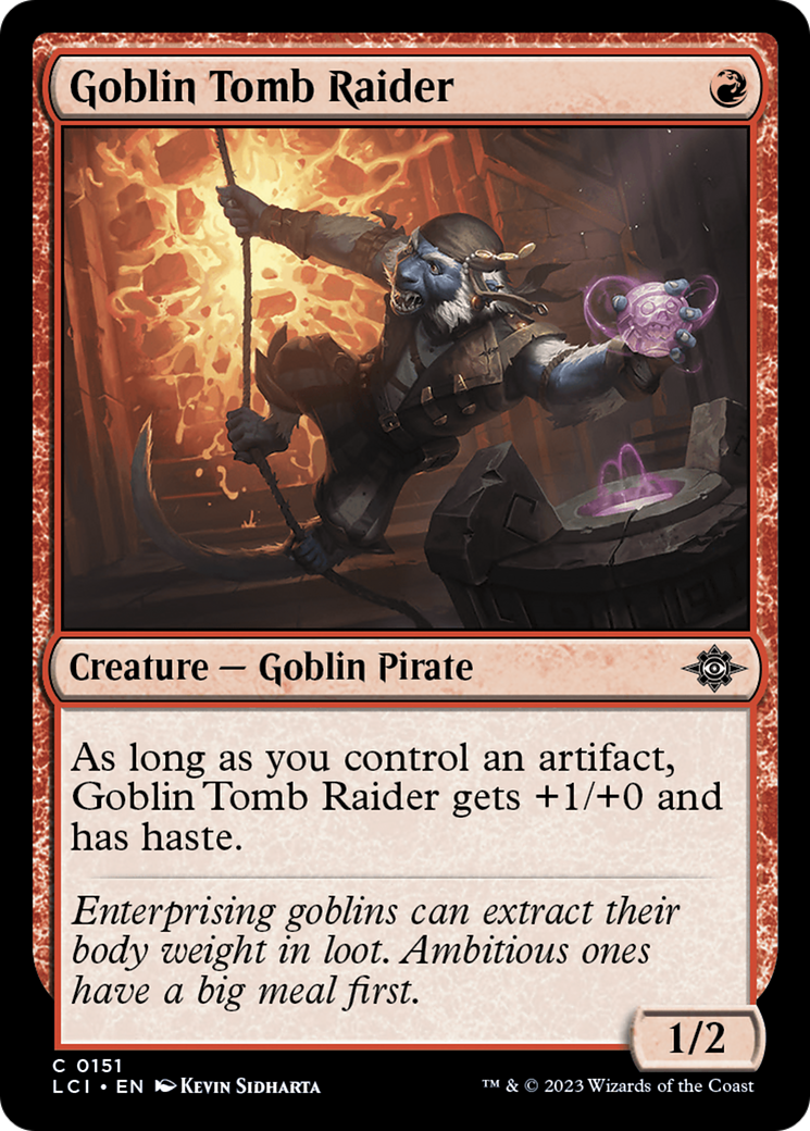 Goblin Tomb Raider (LCI-151) - The Lost Caverns of Ixalan [Common]