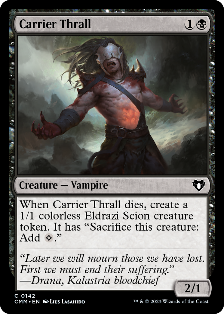 Carrier Thrall (CMM-142) - Commander Masters [Common]