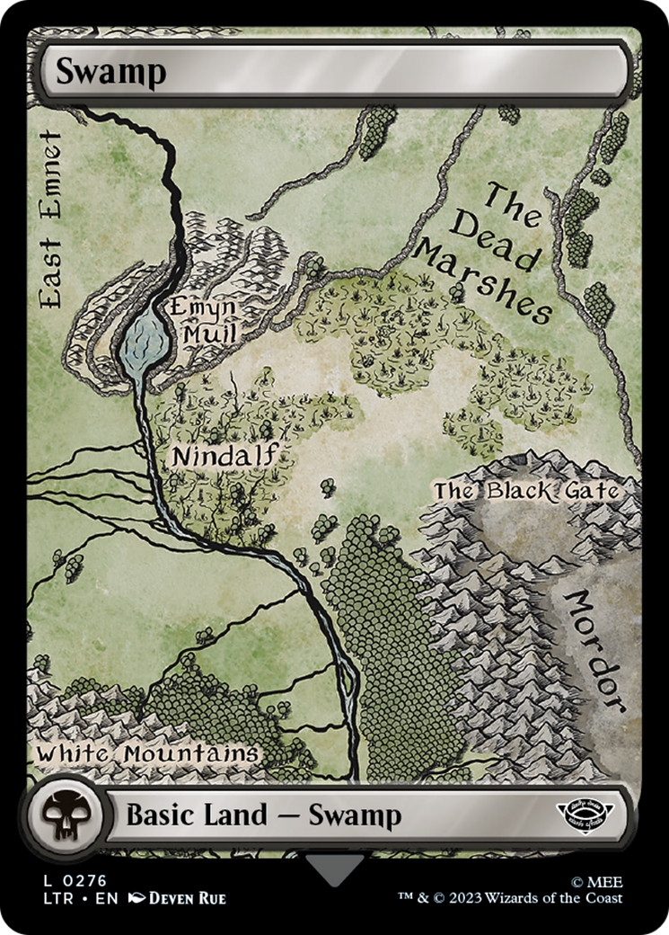 Swamp (LTR-276) - The Lord of the Rings: Tales of Middle-earth Foil [Common]