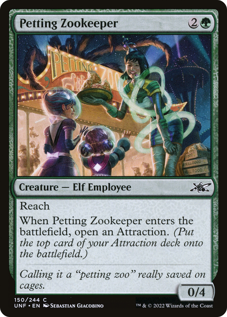 Petting Zookeeper (UNF-150) - Unfinity Foil [Common]