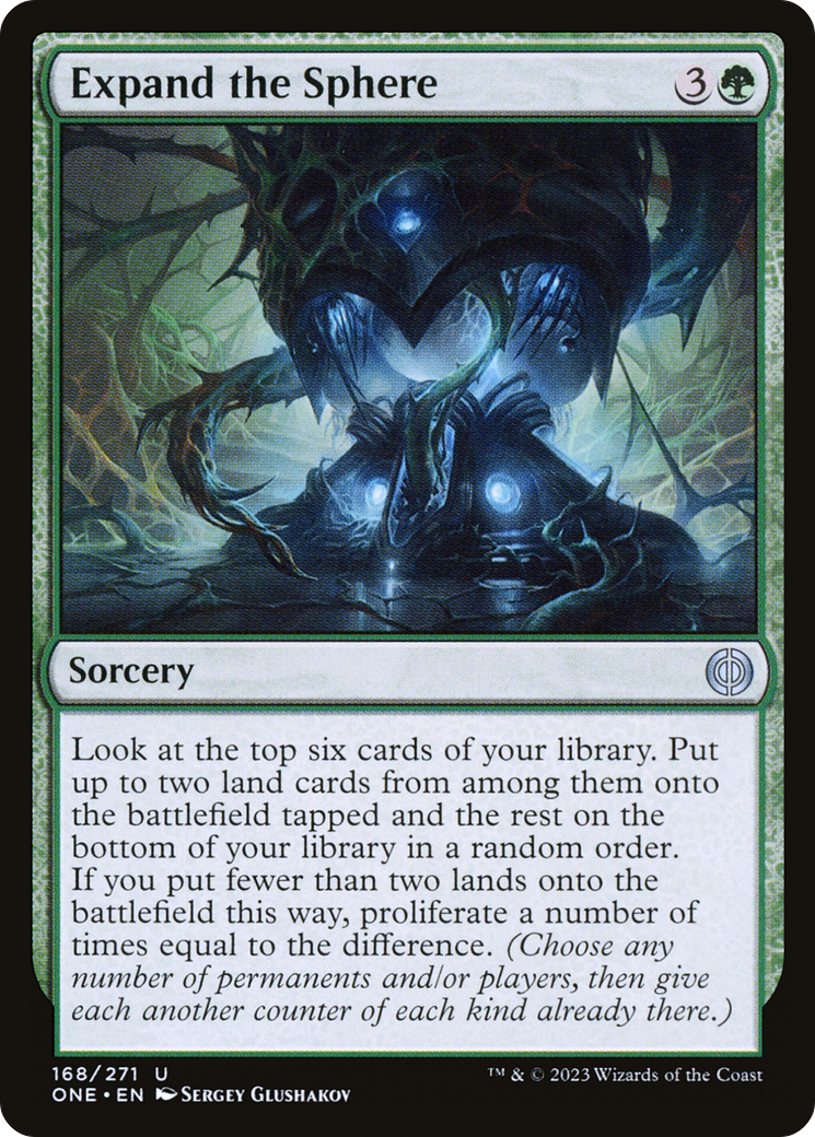 Expand the Sphere (ONE-168) - Phyrexia: All Will Be One [Uncommon]
