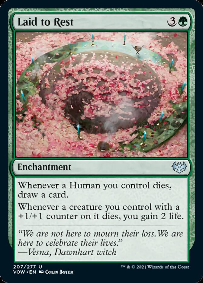 Laid to Rest (VOW-207) - Innistrad: Crimson Vow [Uncommon]