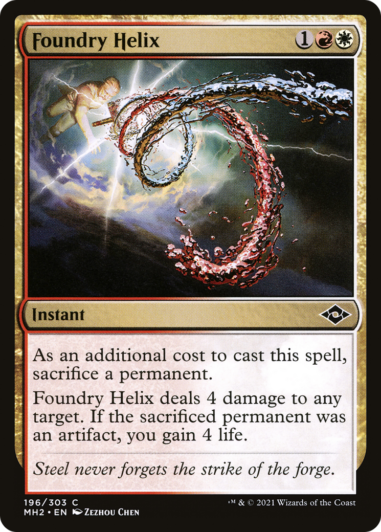 Foundry Helix (MH2-196) - Modern Horizons 2 Foil [Common]