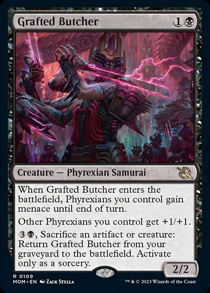 Grafted Butcher (MOM-109) - March of the Machine [Rare]