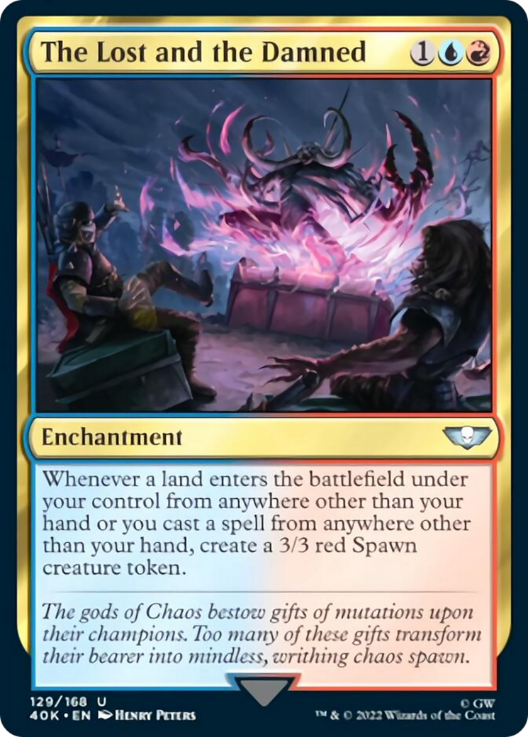 The Lost and the Damned (40K-129) - Warhammer 40,000 Commander [Uncommon]