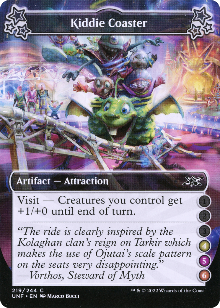 Kiddie Coaster (UNF-219F) - Unfinity Foil [Common]