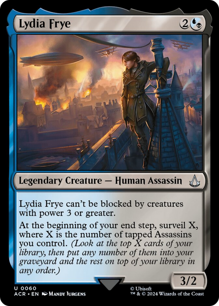 Lydia Frye (ACR-060) - Assassin's Creed Foil [Uncommon]
