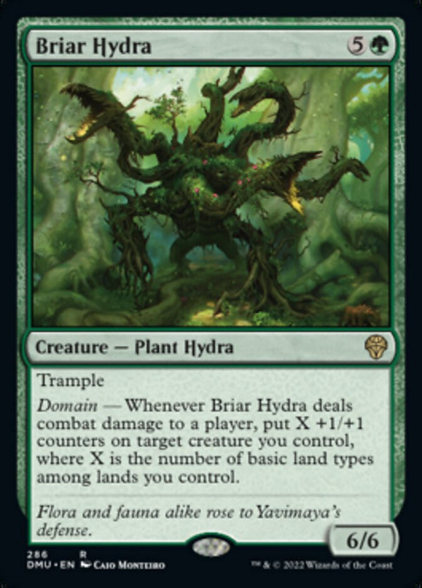 Briar Hydra (DMU-286) - Dominaria United [Rare]