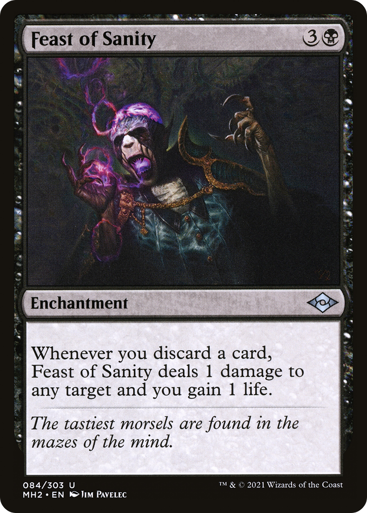 Feast of Sanity (MH2-084) - Modern Horizons 2 Foil [Uncommon]