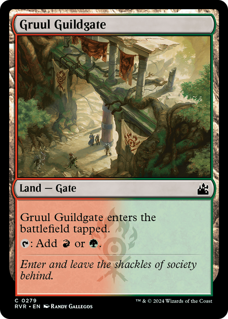 Gruul Guildgate (RVR-279) - Ravnica Remastered [Common]