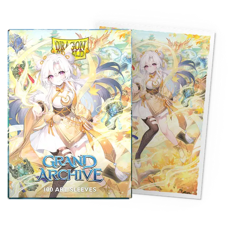 Dragon Shield - Limited Edition Matte Art Sleeves: Grand Archive: Guo Jia, Heaven's Favoured (100ct)