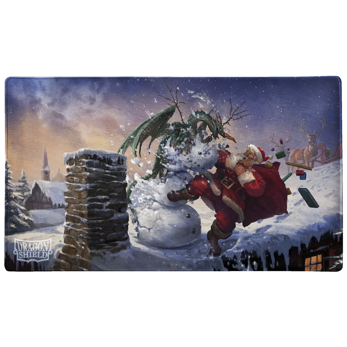 Dragon Shield - Limited Edition Brushed Art Playmat: Christmas 2025