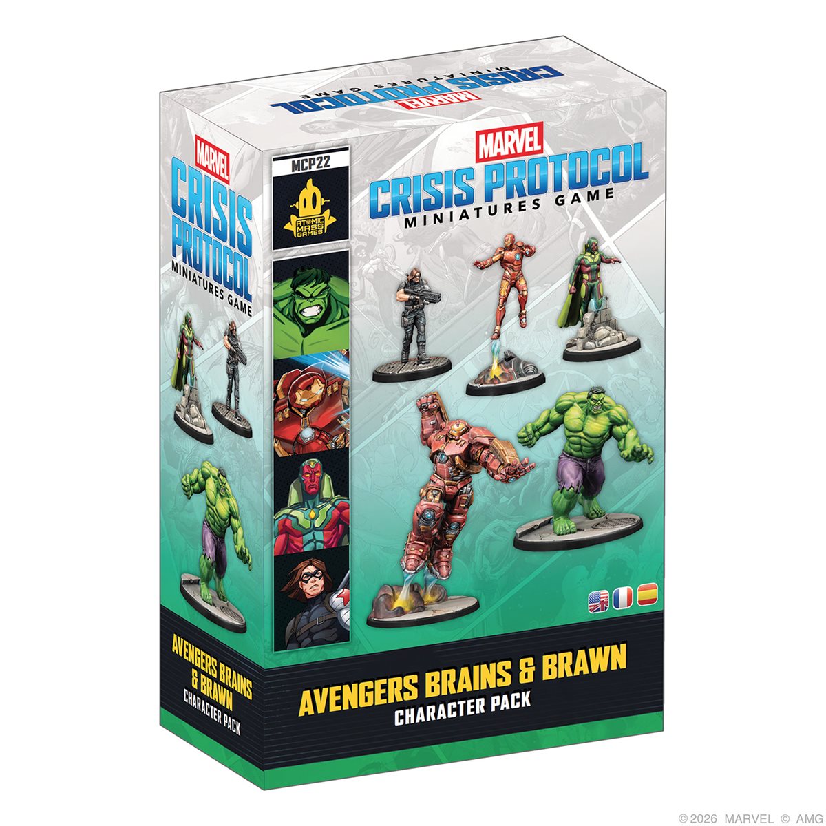 Marvel: Crisis Protocol: Avengers Brains & Brawn - Character Pack *PRE-ORDER*