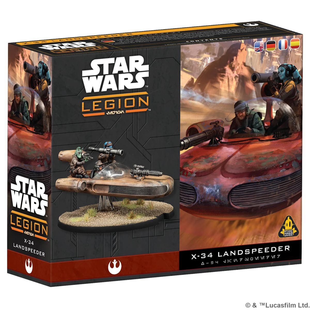 Star Wars: Legion – X-34 Landspeeder Unit Expansion *PRE-ORDER*