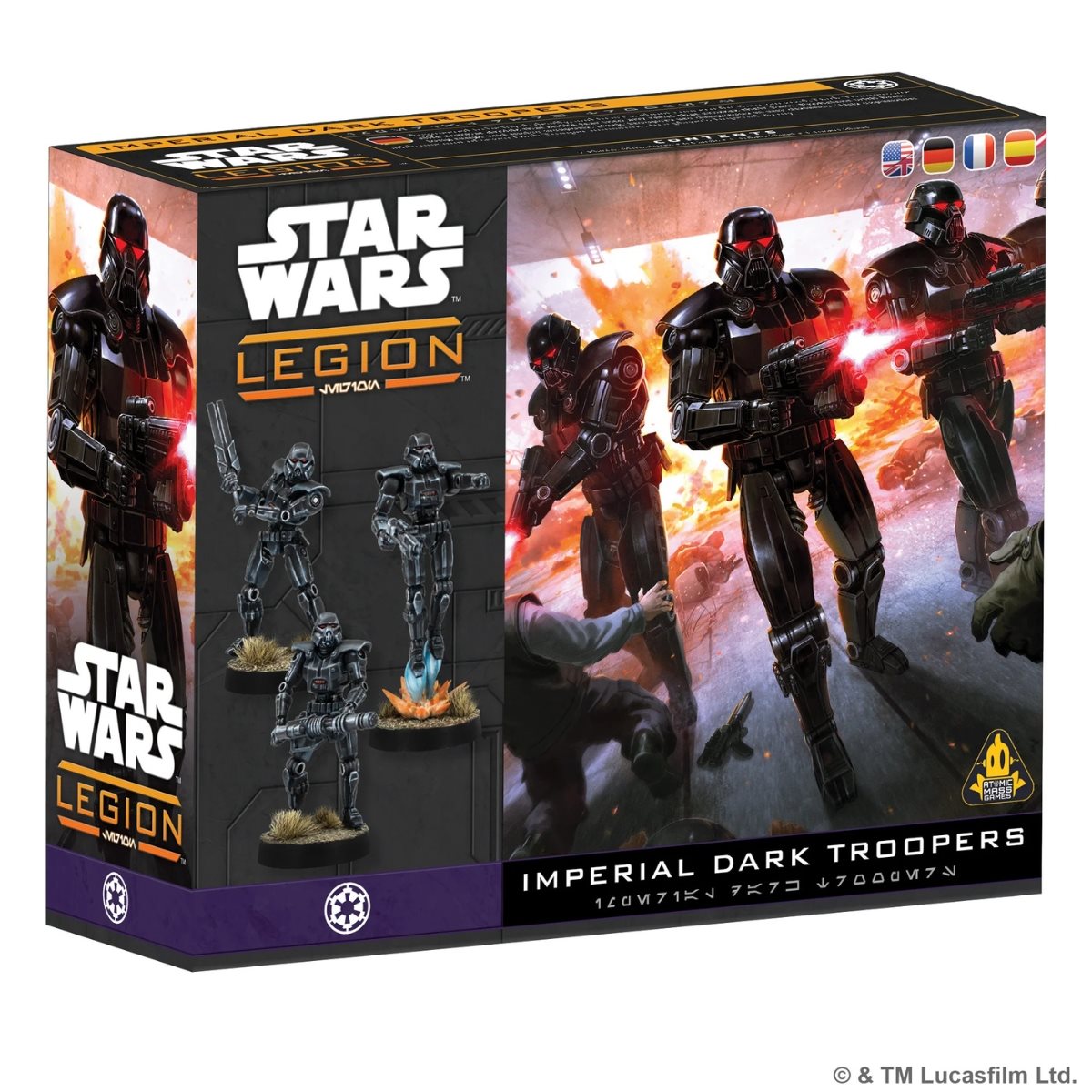 Star Wars: Legion – Imperial Dark Troopers Unit Expansion (Repacked)