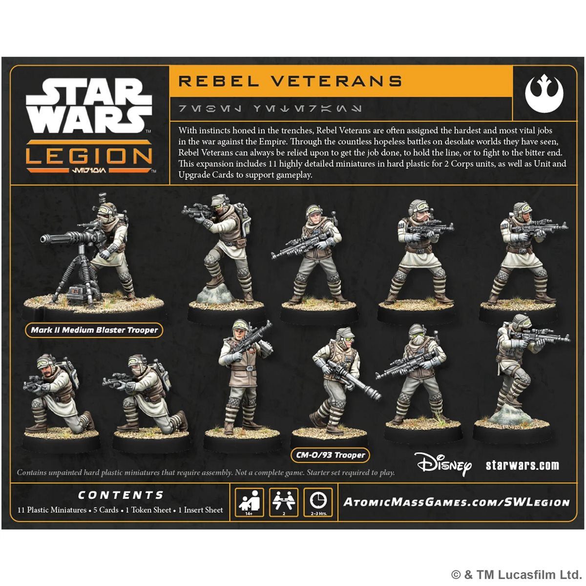 Star Wars: Legion: Rebels Veterans *PRE-ORDER*