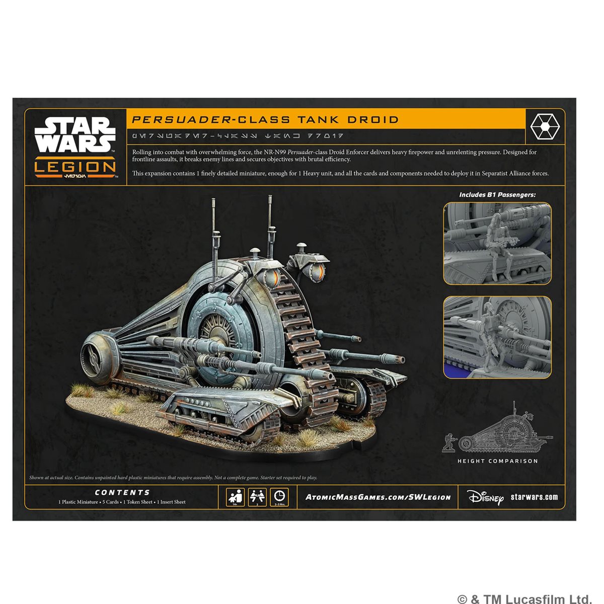 Star Wars: Legion: NR-N99 Persuader Droid *PRE-ORDER*