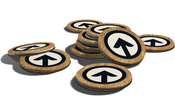 Return to Dark Tower: Advantage Tracking Tokens (Set of 10)