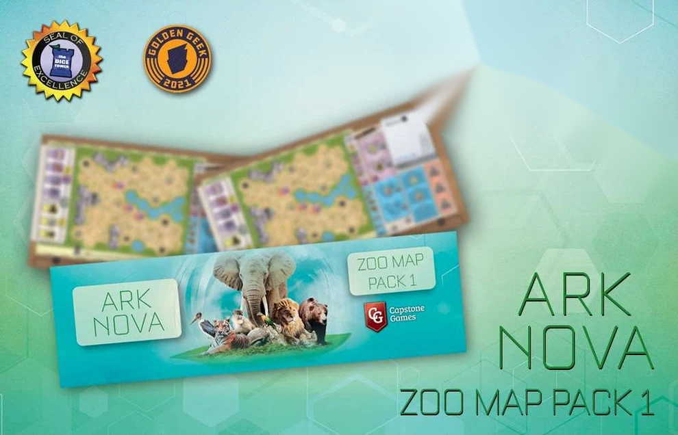 Ark Nova: Zoo Map Pack 1 (Second Printing)