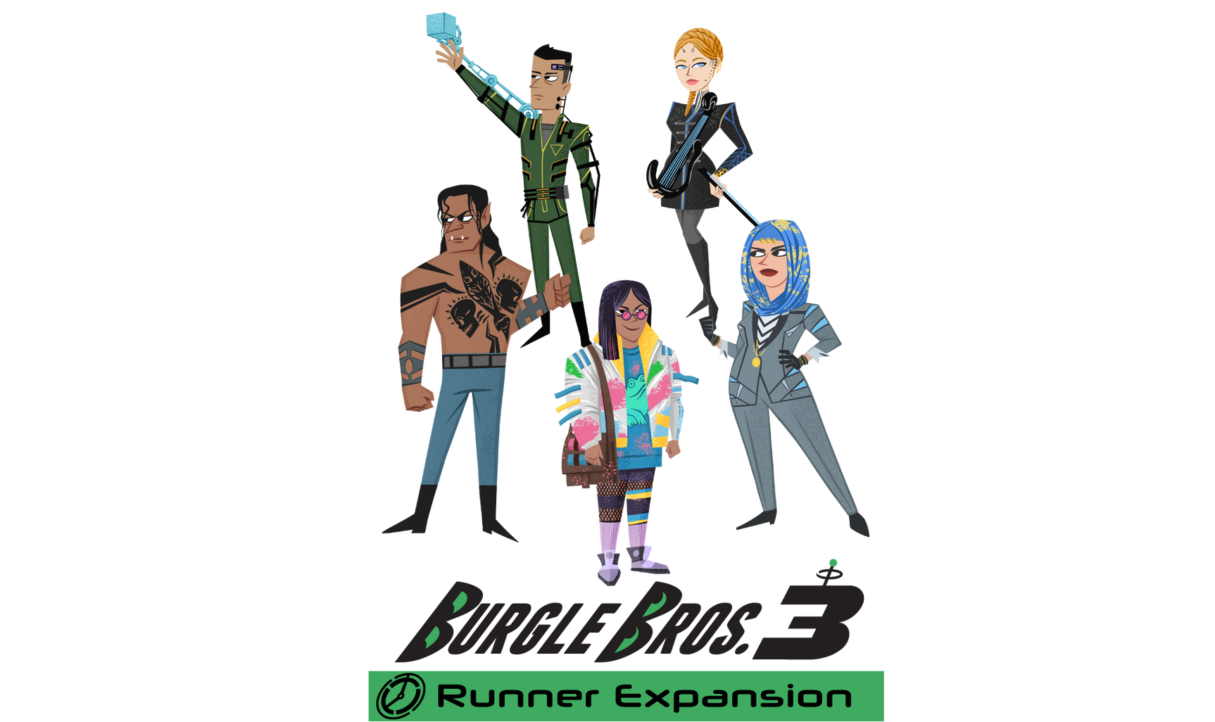 Burgle Bros 3: Future Flip – Runners