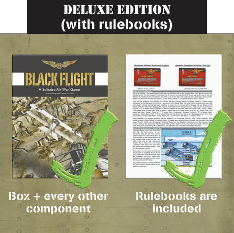 Black Flight (Deluxe Edition) (Rulebook & Historical Notes Included)