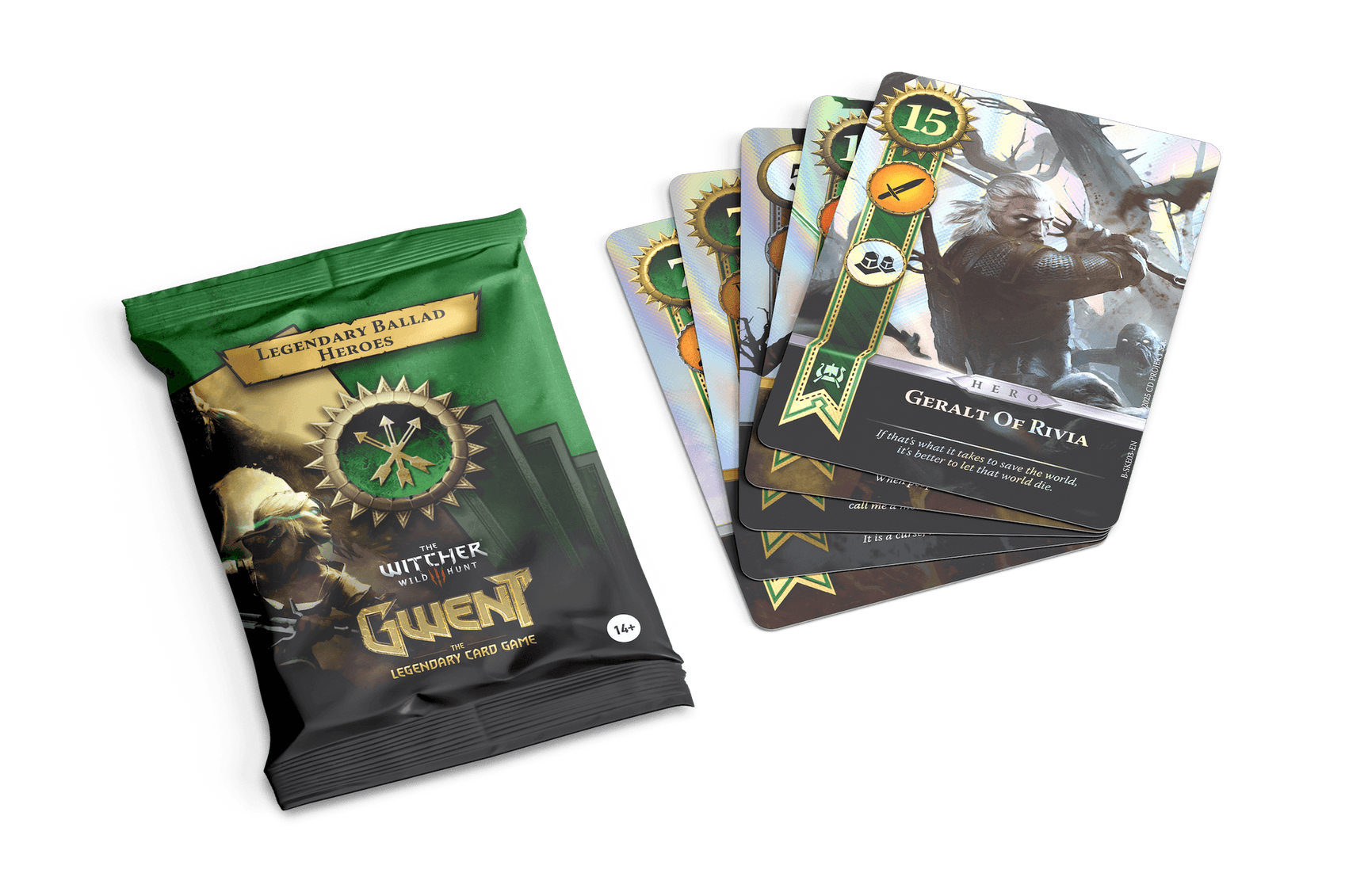 Gwent: Legendary Ballad Foil Cards - Scoia'tael