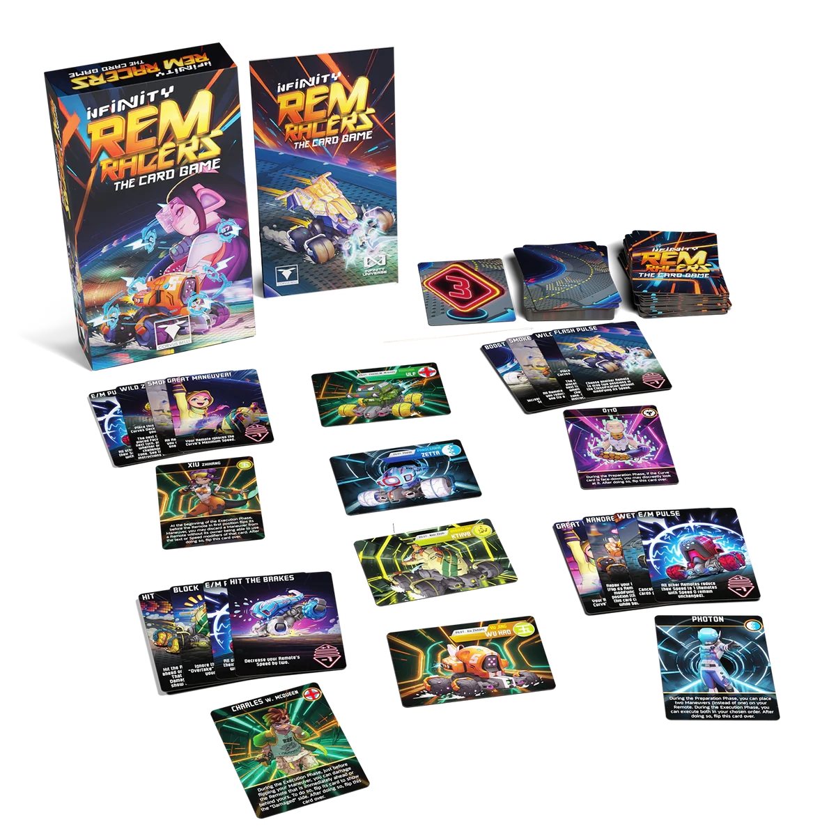 Infinity REM Racers: The Card Game *PRE-ORDER*