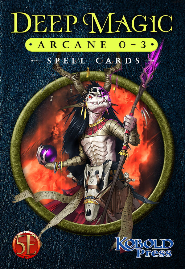 Deep Magic Spell Cards: Arcane 0–3 Spell Cards