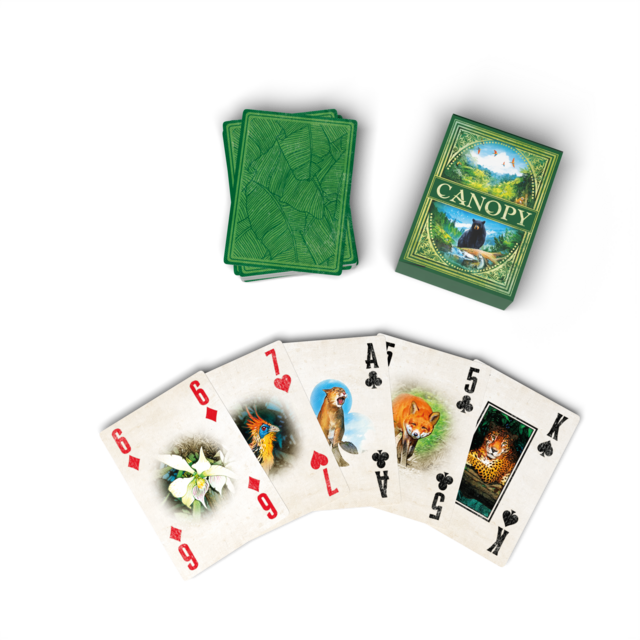 Canopy: Evergreen Poker Deck