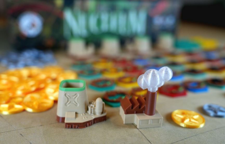 BGisGood - Nucleum: Base Game and Nucleum: Australia Expansion 3D upgrades