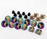 Top Shelf Gamer - Clank! Legacy 2 Market Items Token (set of 26) Spoiler Free