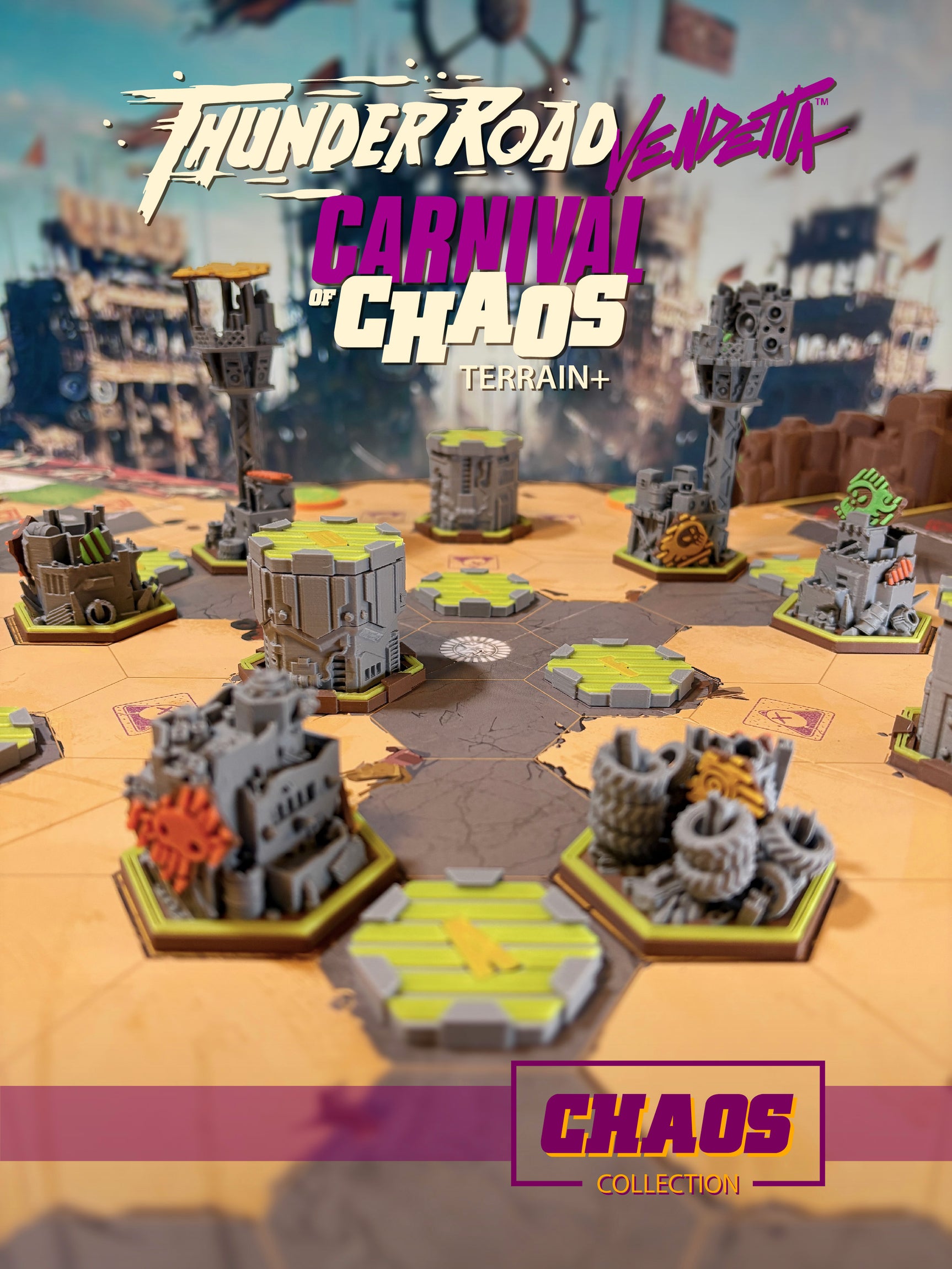 AdrenaCreative - Thunder Road: Carnival of Chaos Upgrades - Impassable Terrain