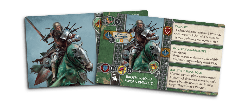 A Song of Ice and Fire: Tabletop Miniatures Game - Brotherhood Without Banners: Sworn Knights