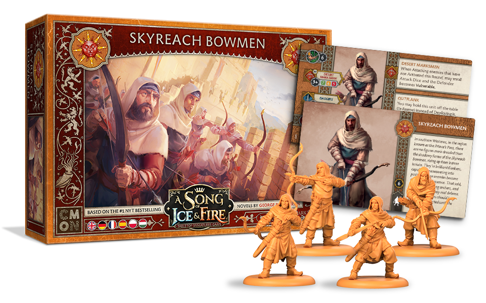 A Song of Ice and Fire: Tabletop Miniatures Game - Martell: Skyreach Bowmen